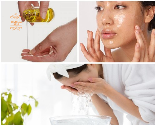  Thoa dầu dừa lên các nốt mụn