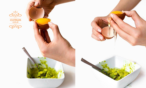 Mặt nạ từ bơ và lòng trắng trứng giúp làm sạch da và se lỗ chân lông