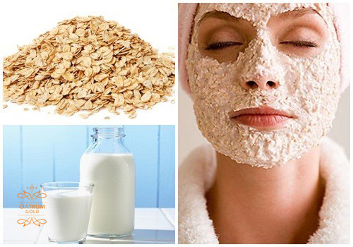 Mặt nạ từ bột yến mạch giúp loại bỏ vi khuẩn và thông thoáng lỗ chân lông