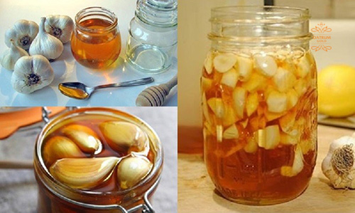  Tỏi ngâm mật ong giúp trị mụn bọc