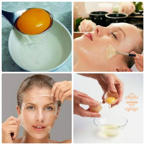 Sử dụng mặt nạ trứng gà trị mụn đầu trắng hiệu quả.