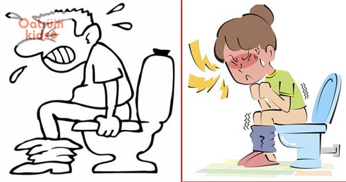 Táo bón gây khó khăn khi đi đại tiện