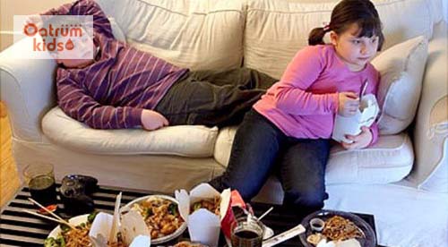  Trẻ béo phì thường lười vận động và có nguy cơ mắc nhiều bệnh lý nguy hiểm