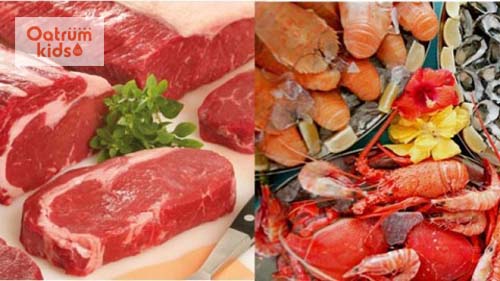  Người bị phỏng dạ nên kiêng thịt bò, hải sản để bệnh nhanh khỏi