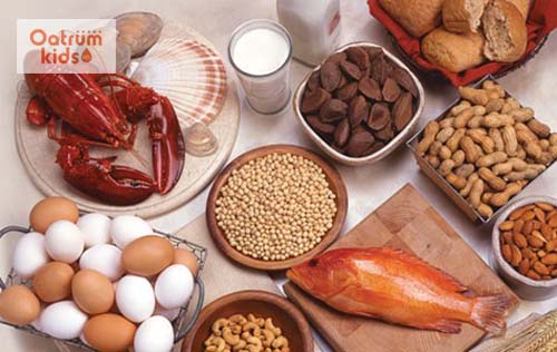  Nguyên nhân bị nổi mề đay vào buổi tối có thể do dị ứng với thực phẩm