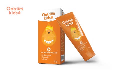  Oatrum Kids gel là sản phẩm trị bỏng hiệu quả