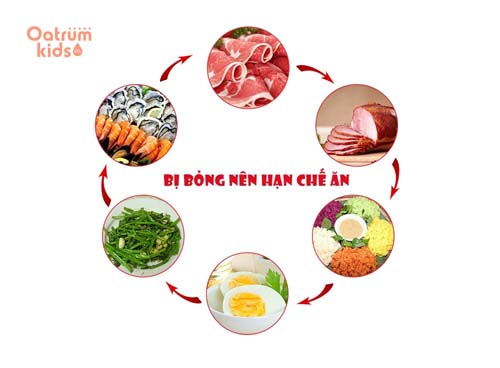  Chế độ dinh dưỡng ảnh hưởng lớn tới kết quả điều trị bỏng bô xe máy