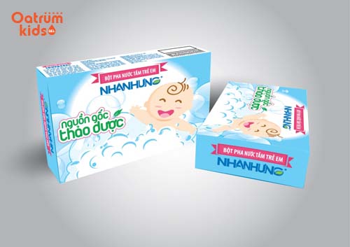 Bột tắm Nhân Hưng – sản phẩm chuyên biệt về chàm sữa ở trẻ