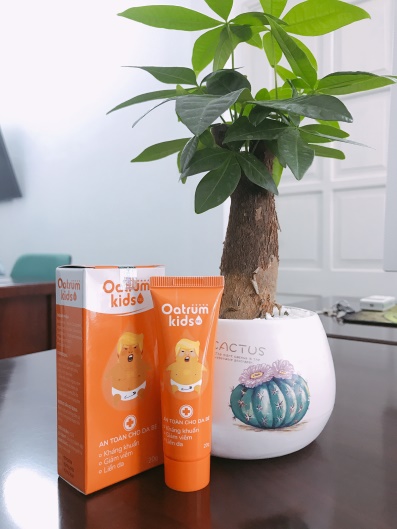 Khả năng kháng khuẩn tuyệt vời chỉ có ở Oatrum Kids - Trẻ bị côn trùng đốt