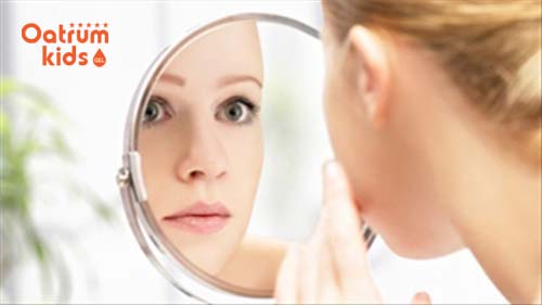  Da mặt xấu, nổi nhiều mụn là sinh con trai.