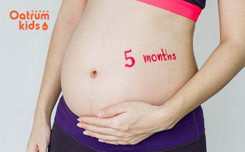  Hình ảnh bụng bầu tháng thứ 5 của thai kỳ