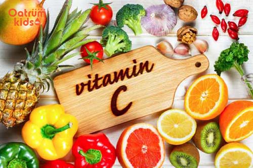 Thực phẩm giàu vitamin C giúp tăng sức đề kháng cho trẻ