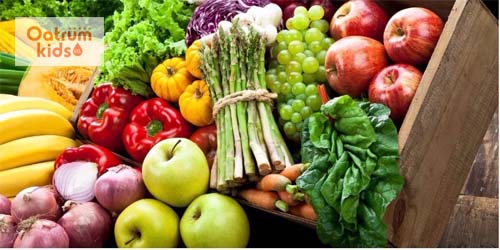  Tích cực bổ sung rau xanh và trái cây khi trẻ bị nổi mề đay