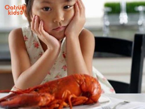 bé bị nổi mề đay khắp người - Hãy để bé tránh xa hải sản khi bị dị ứng mề đay