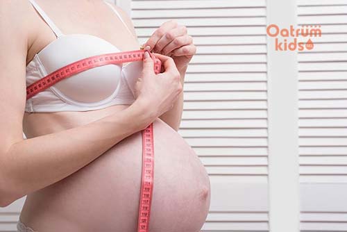 Áo ngực có kích thước phù hợp không gây chèn ép lên bầu ngực