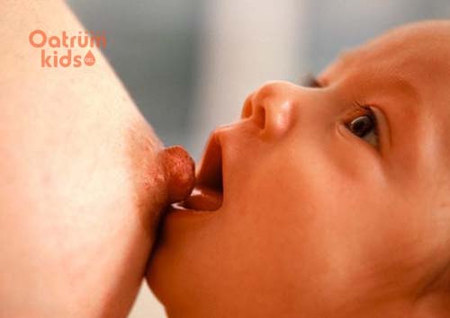  Cho bé bú đúng cách là cách chữa nứt cổ gà hiệu quả nhất