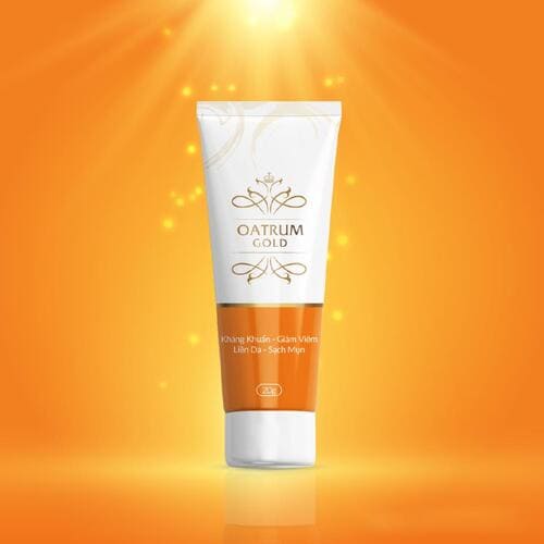 Trị mụn trứng cá bằng Oatrum Gold