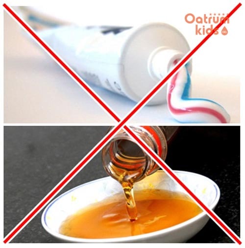 Không bôi vật lạ lên vết thương trầy xước của trẻ