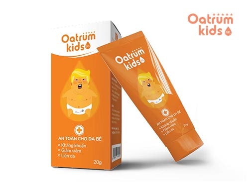 Giải pháp liền da hiệu quả đến từ Oatrum Kids gel