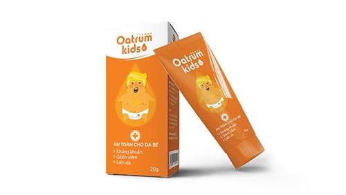 Oatrum Kids gel giúp chống viêm, kháng khuẩn khi vết bỏng bô xe máy bị phồng rộp