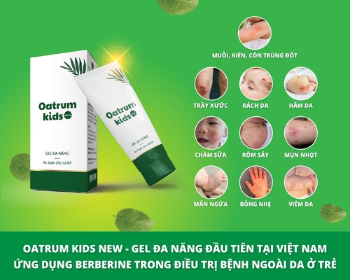 Loại bỏ được nhiều bệnh lý ngoài da ở trẻ