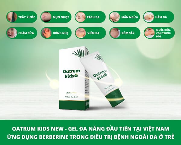 Oatrum Kids New loại bỏ vết muỗi, kiến, côn trùng đốt ở trẻ như thế nào?
