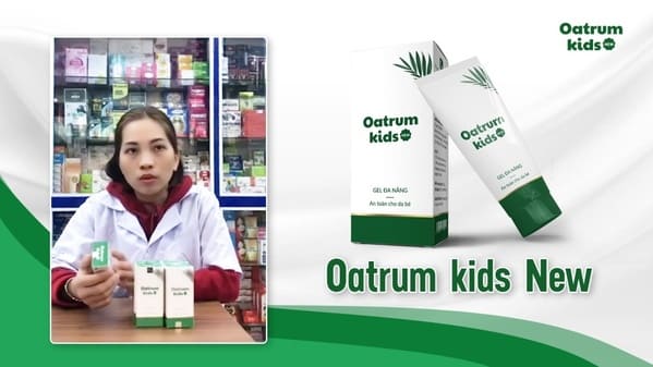 Dược sĩ Thu Hiền rất ấn tượng với khả năng trị hăm da của Oatrum Kids New