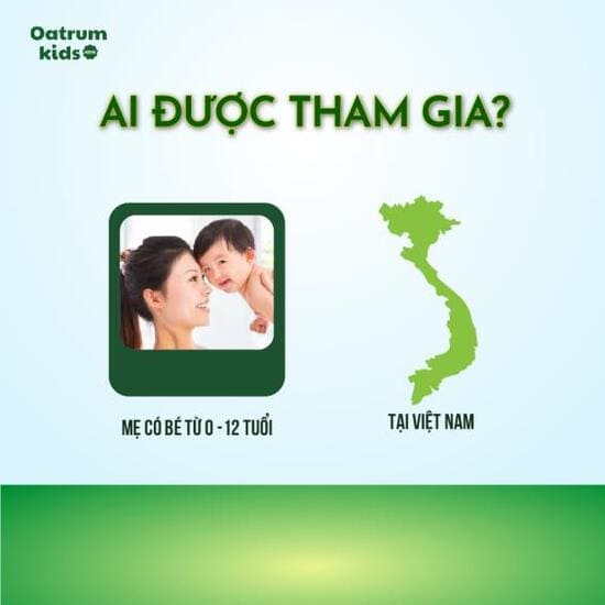 Chương trình dành cho mẹ có con từ 0-12 tuổi