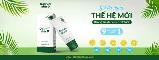Gel đa năng Oatrum Kids New thế hệ mới