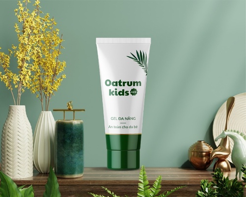 Oatrum Kids New trị chàm sữa nhờ tác dụng giảm ngứa – giảm viêm – liền da