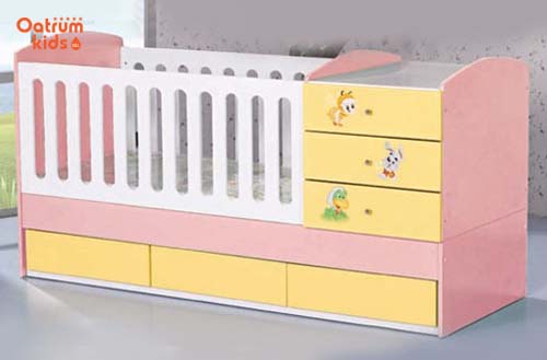 Những loại giường cho bé sơ sinh có màu sắc và hình thù ngộ nghĩnh giúp kích thích giác quan của trẻ.