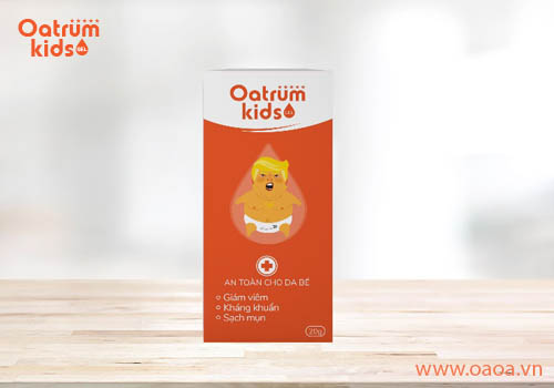Oatrum Kids gel được hàng nghìn mẹ Việt lựa chọn  - Chữa vết trầy xước ở trẻ