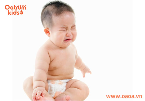 Đóng bỉm 24/24 khiến trẻ khó chịu, gia tăng bệnh hăm