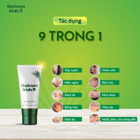 Tiết lộ “diện mạo mới” của gel đa năng Oatrum Kids New